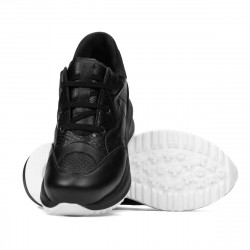 Pantofi sport dama 6055 negru combinat