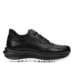 Pantofi sport dama 6055 negru combinat