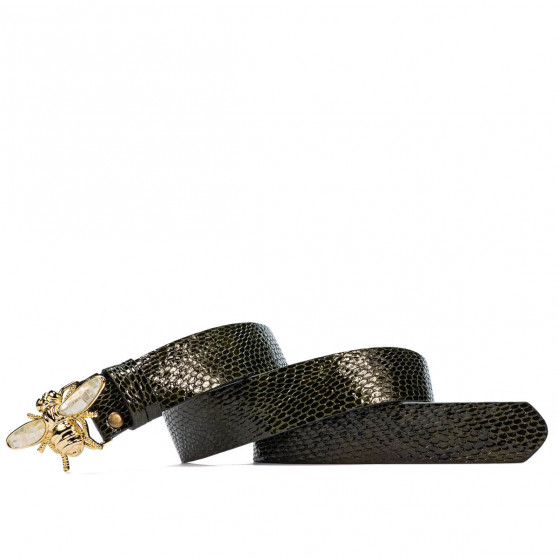 Curea dama 01ld croco lac verde Curea dama 01ld croco lac verde
