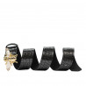 Curea dama 01ld croco lac antracit