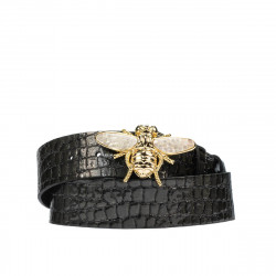 Curea dama 01ld croco lac antracit