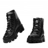 Ghete dama 3373 negru combinat