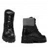 Ghete dama 3373 negru combinat