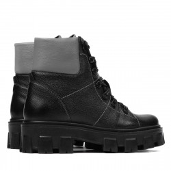 Ghete dama 3373 negru combinat