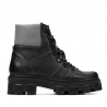 Ghete dama 3373 negru combinat