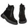 Ghete dama 3372 negru velur