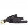 Curea dama 35m indigo presat