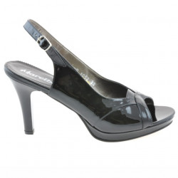 Sandale dama 1052 lac negru