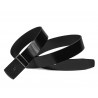 Curea barbati 62b bicolor negru+negru mat