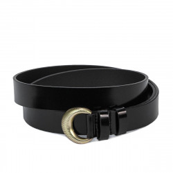 Curea dama 38m negru florantic