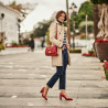 Pantofi eleganti dama 1278 rosu lifestyle
