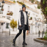 Ghete dama 3372 negru velur lifestyle
