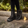 Ghete dama 3372 negru velur lifestyle