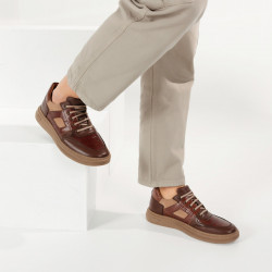 Pantofi sport 942 maro combinat lifestyle