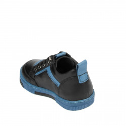 Pantofi copii mici 78c negru combinat