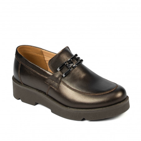 Női alkalmi cipő 6056 rézszínű