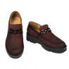 Pantofi casual dama 6056 bufo bordo