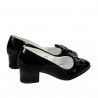 Pantofi eleganti dama 1270 lac negru