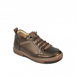 Pantofi copii mici 78c aramiu combinat