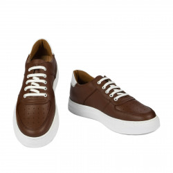 Pantofi casual/sport  barbati 945 maro combinat