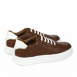 Pantofi casual/sport  barbati 945 maro combinat