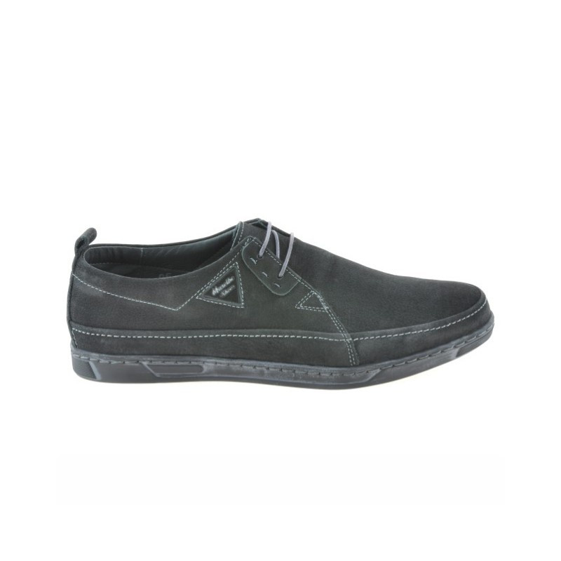 Pantofi casual barbati 744 bufo negru