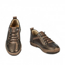 Pantofi copii 2018 aramiu combinat