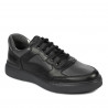 Pantofi casual/sport  barbati 946 negru combinat