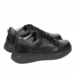 Pantofi casual/sport  barbati 946 negru combinat
