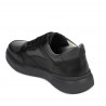 Pantofi casual/sport  barbati 946 negru combinat