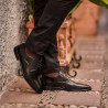 Pantofi eleganti barbati 941 negru florantic lifestyle