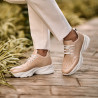 Pantofi sport dama 6046 pudra sidef lifestyle
