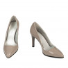Pantofi eleganti dama 1276 lac capucino