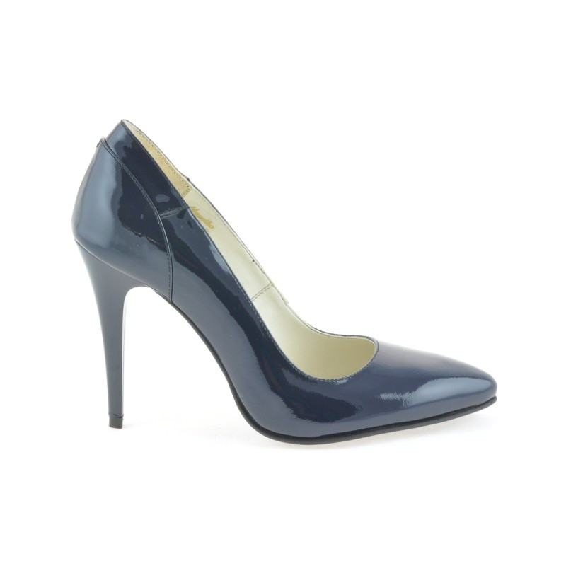 Pantofi eleganti dama 1230 lac indigo
