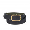 Curea dama 23m indigo presat