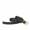Curea dama 23m indigo presat