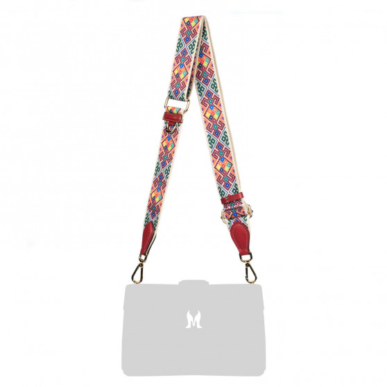 Curea de umar (chinga) 102g multicolor+rosu Curea de umar (chinga) 102g multicolor+rosu