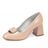 Pantofi eleganti dama 1291 lac nude