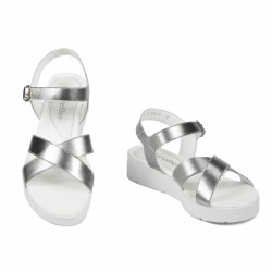 Sandale dama 5049-1 argintiu
