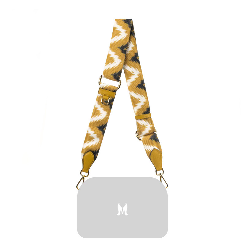 Vállpánt (heveder) 103g többszínű+mustár