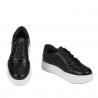 Pantofi sport dama 6059 negru combinat