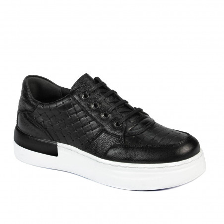Pantofi sport dama 6059 negru combinat