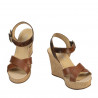 Sandale dama 5095 maro combinat