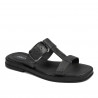 Sandale dama 5091 negru metalizat