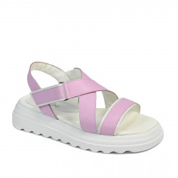Sandale dama 5092 roz combinat