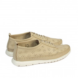 Mocasini dama 6061 bej