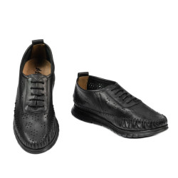 Női mokaszin 6061 fekete