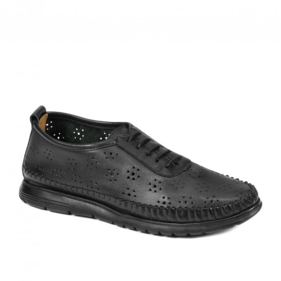 Női mokaszin 6061 fekete