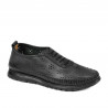 Női mokaszin 6061 fekete
