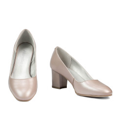 Pantofi eleganti dama 1268 capucino sidef